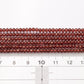 完売　ガーネット　ボタンカット　3mm【1019】