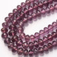 バイオレットガーネット　ボタンカット　3.5~4.5mm【1024】