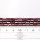 ロードライトガーネット　チューブ　縦穴　3×5mm(±1mm)【1028】