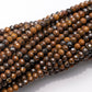 タイガーアイ　ボタンカット　3mm(±1mm)【1182】