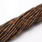 タイガーアイ　ボタンカット　3mm(±1mm)【1182】