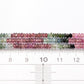 【1193】マルチカラートルマリン ボタンカット 3mm(±1mm)